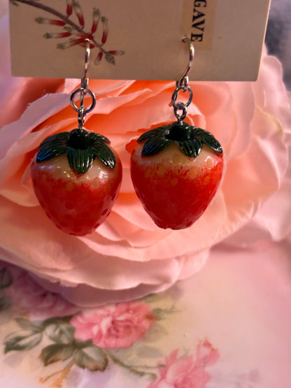 Strawberry Fields Forever Earrings