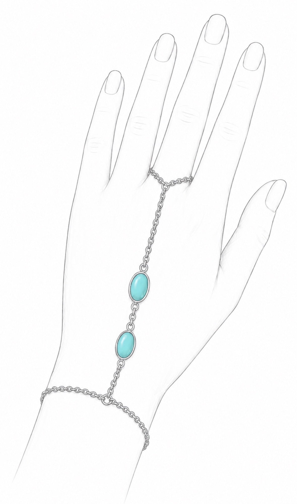 Custom Chain Bracelet for Donna H. Telly