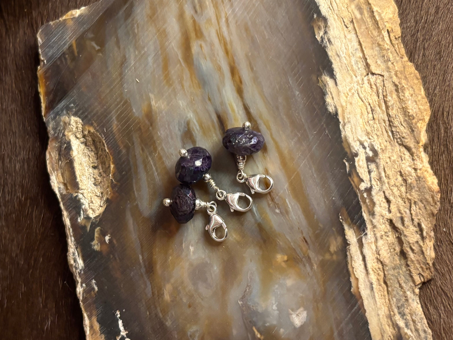Star Lace Charms (Silver)