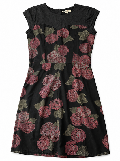 Mata Traders Rose Print Dress
