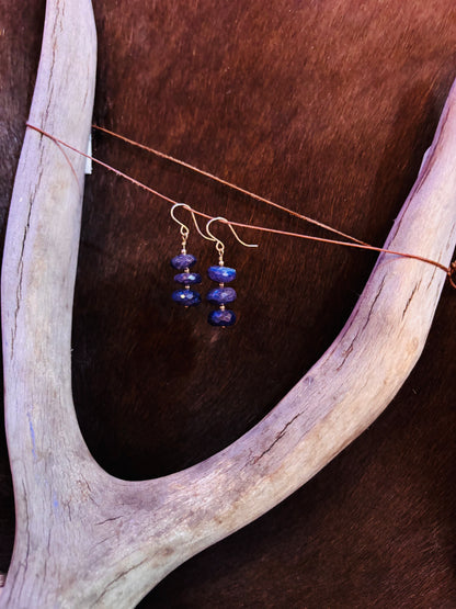 Star Lace Drop Earrings